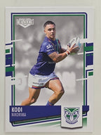 NRL 2021 Elite Base Card #134 Kodi Nikorima New Zealand Warriors