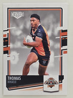NRL 2021 Elite Base Card #140 Thomas Mikaele Wests Tigers