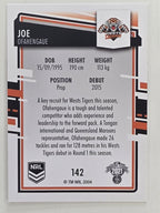 NRL 2021 Elite Base Card #142 Joe Ofahengaue Wests Tigers