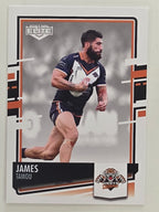 NRL 2021 Elite Base Card #144 James Tamou Wests Tigers