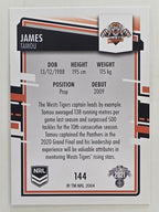 NRL 2021 Elite Base Card #144 James Tamou Wests Tigers
