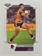 NRL 2020 Elite Base Card #005 David Fifita Brisbane Broncos