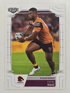 NRL 2020 Elite Base Card #006 Payne Haas Brisbane Broncos