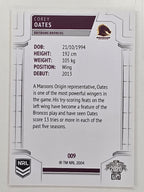NRL 2020 Elite Base Card #009 Corey Oates Brisbane Broncos