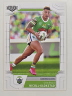 NRL 2020 Elite Base Card #015 Charnze Nicoll-Klokstad Canberra Raiders
