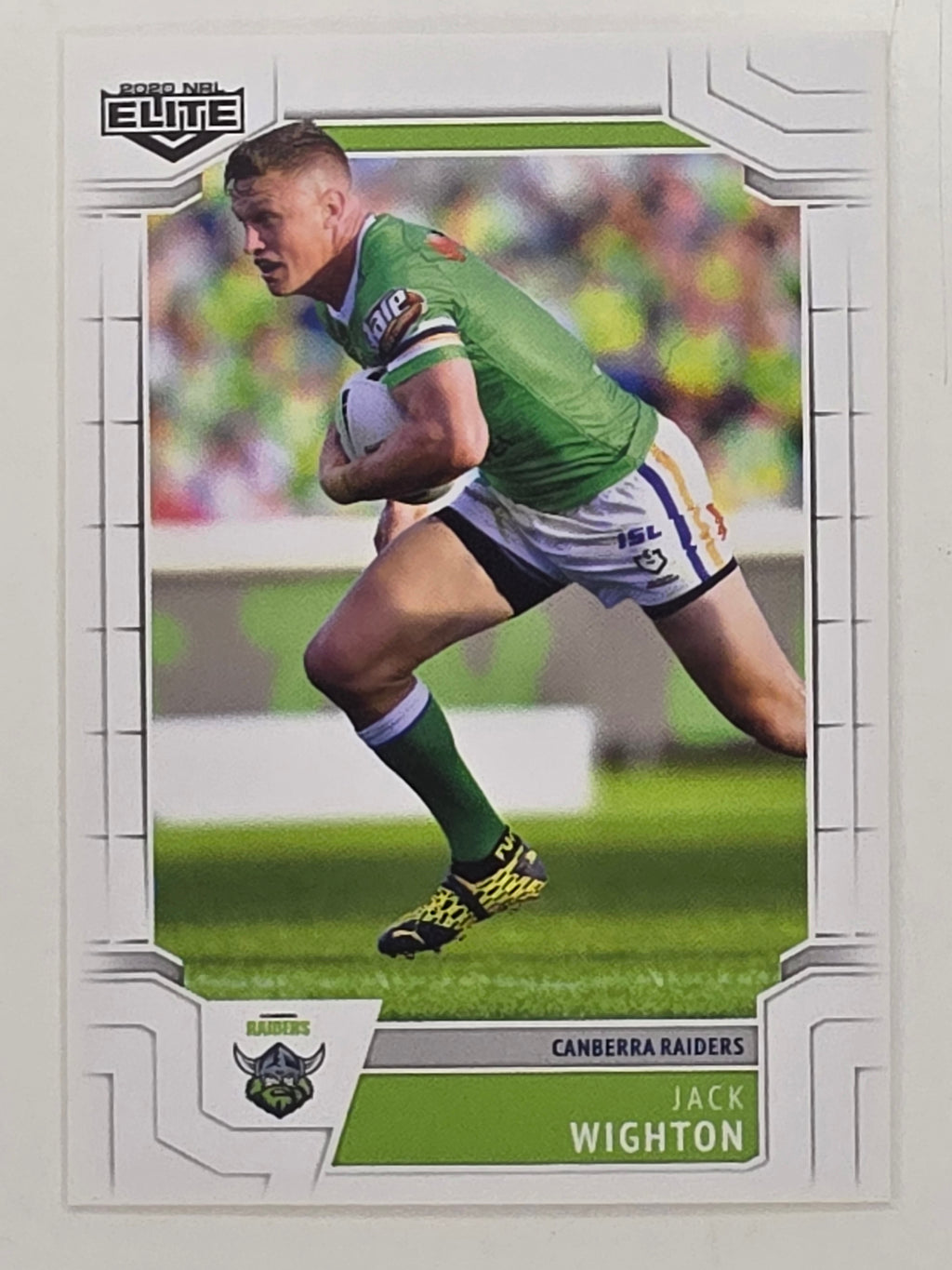 NRL 2020 Elite Base Card #018 Jack Wighton Canberra Raiders