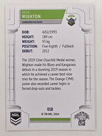NRL 2020 Elite Base Card #018 Jack Wighton Canberra Raiders