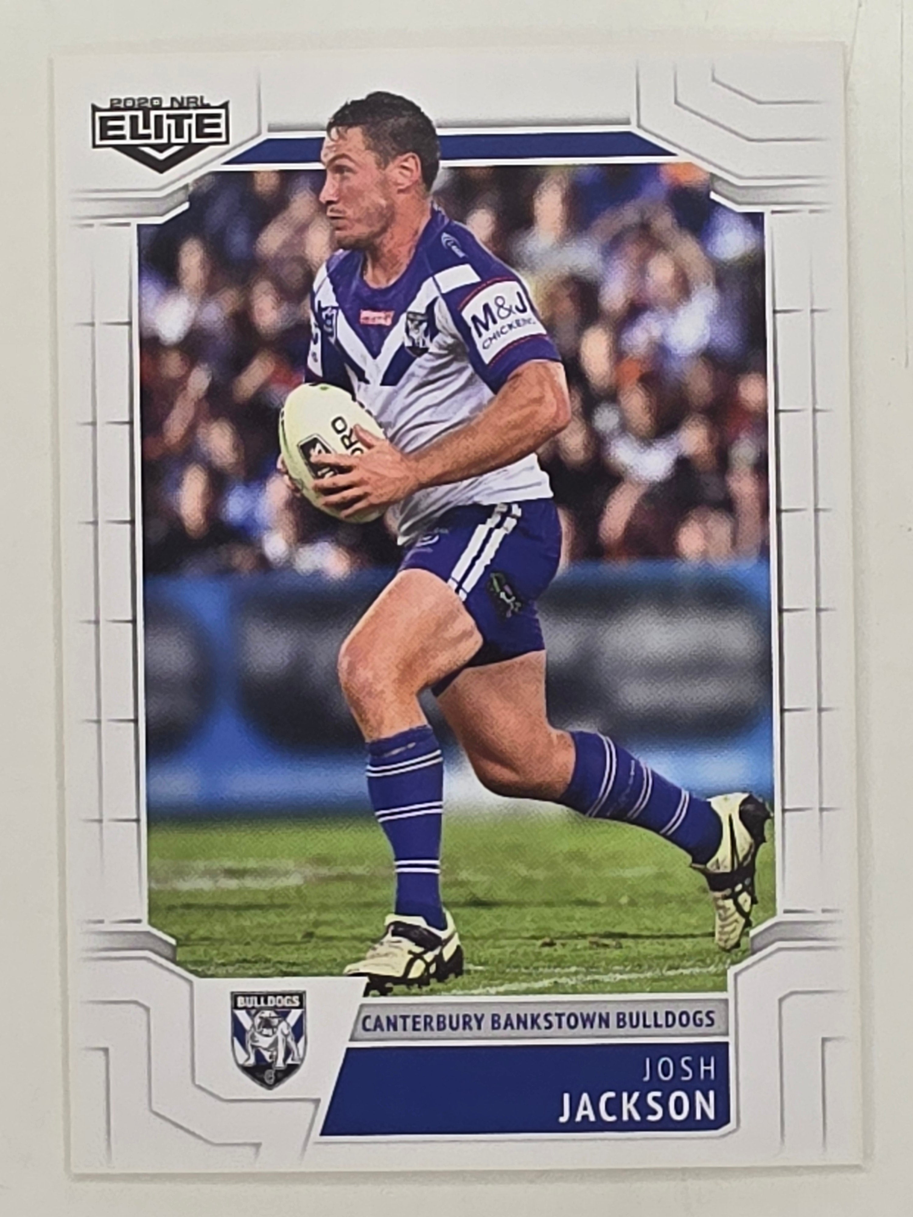 NRL 2020 Elite Base Card #021 Josh Jackson Canterbury Bankstown Bulldogs