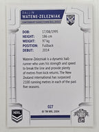 NRL 2020 Elite Base Card #027 Dallin Watene-Zelezniak Canterbury Bankstown Bulldogs