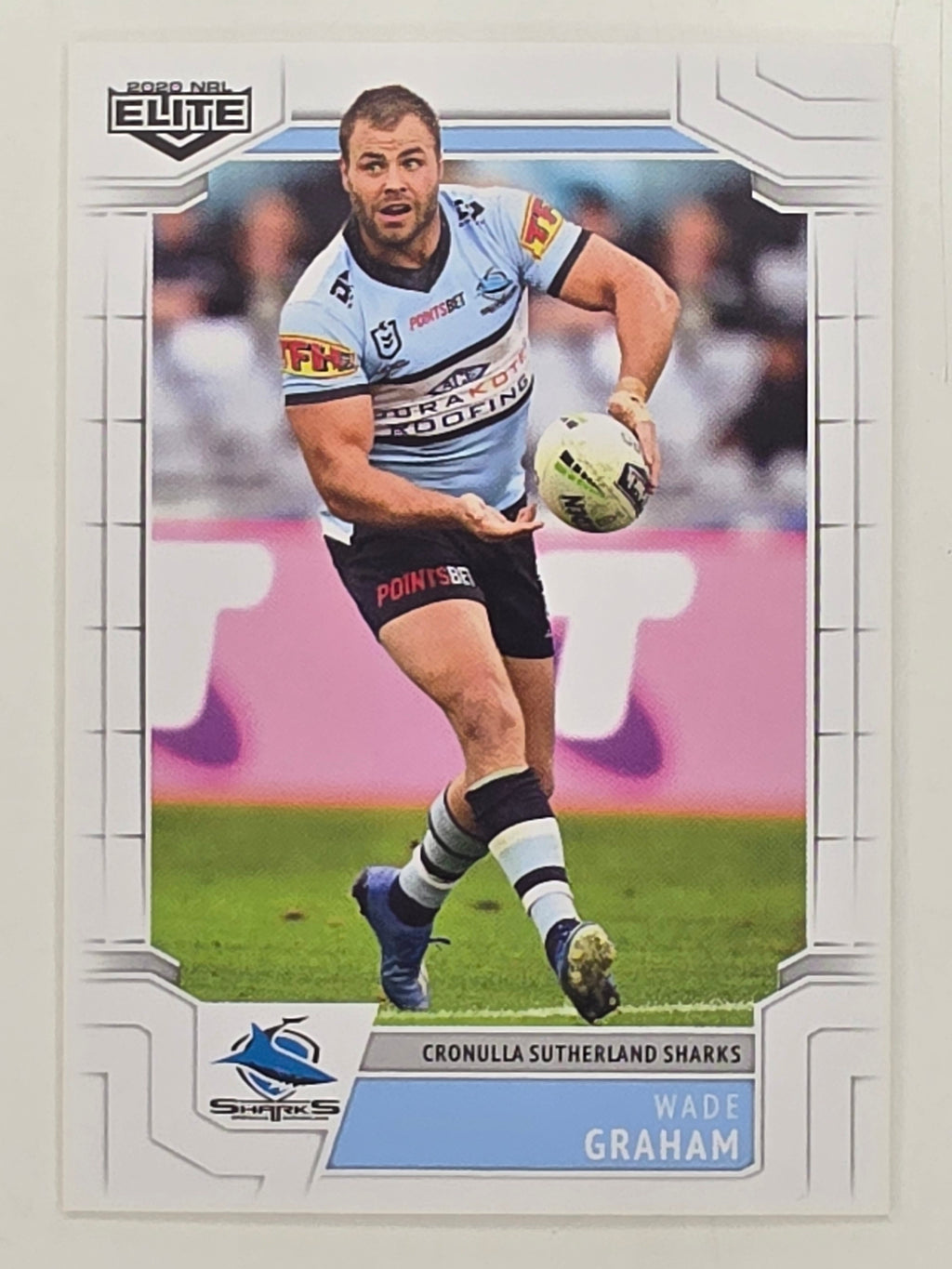 NRL 2020 Elite Base Card #031 Wade Graham Cronulla Sutherland Sharks