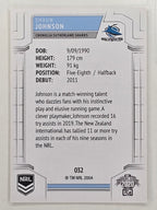 NRL 2020 Elite Base Card #032 Shaun Johnson Cronulla Sutherland Sharks