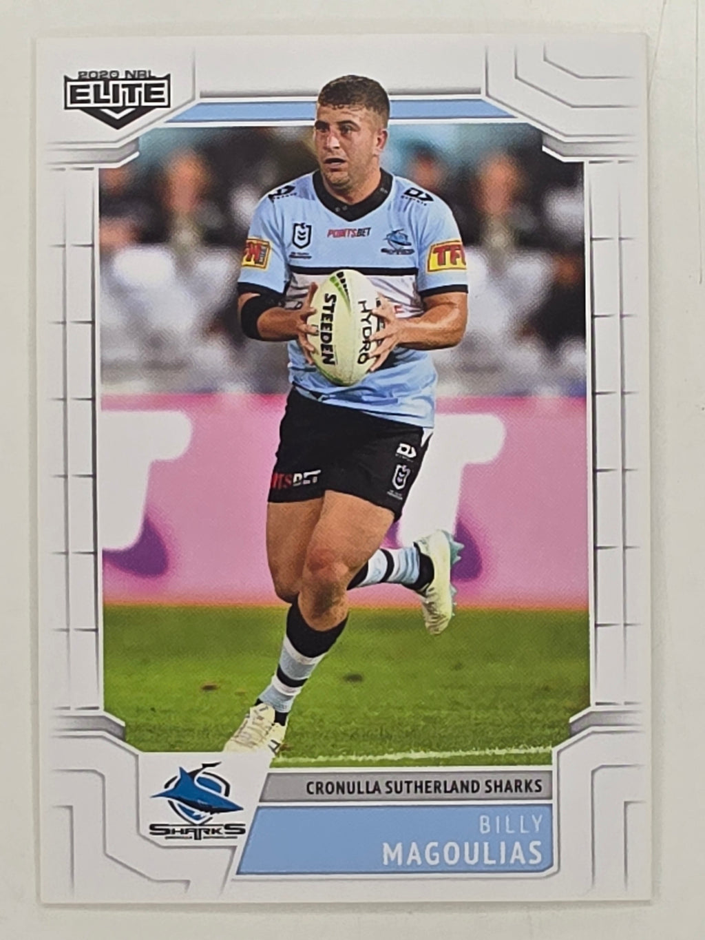 NRL 2020 Elite Base Card #033 Billy Magoulias Cronulla Sutherland Sharks
