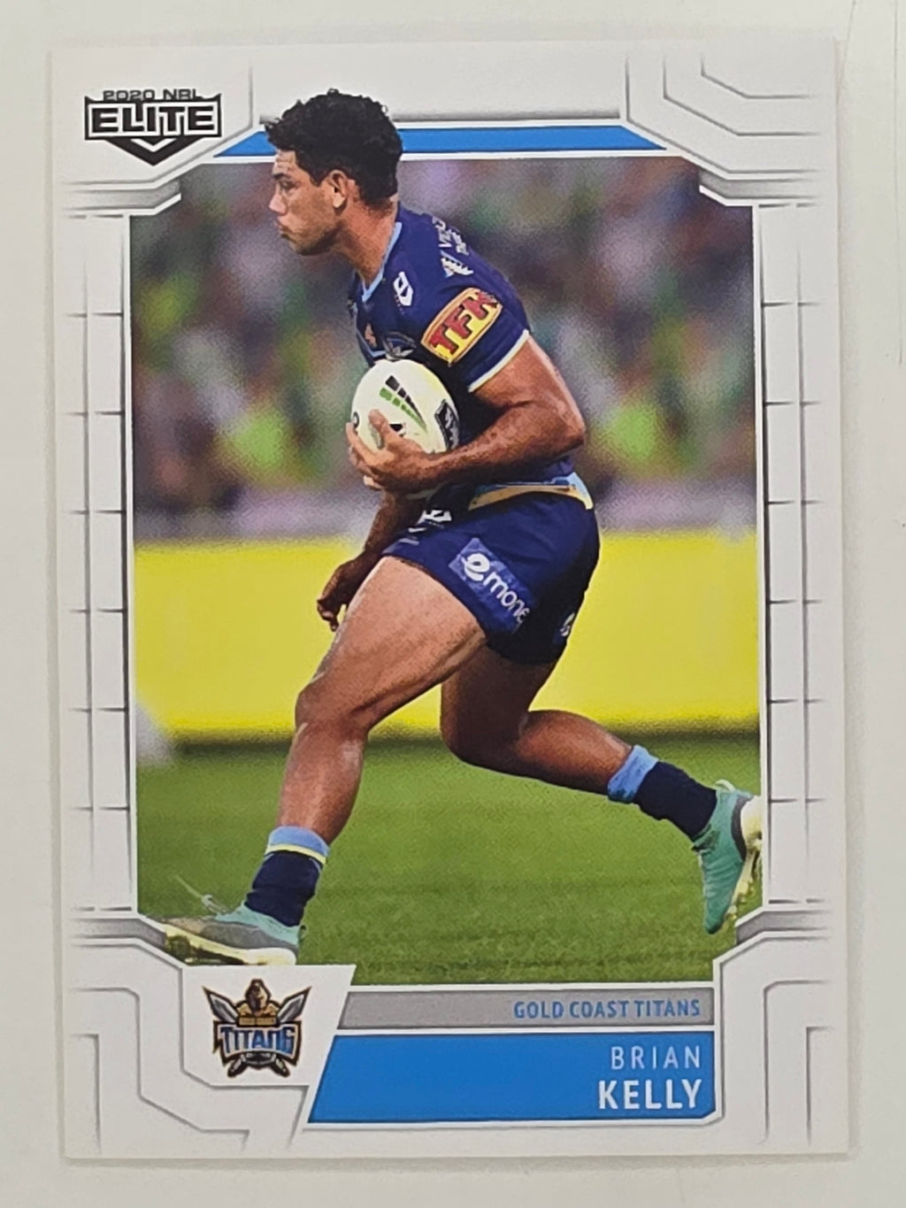 NRL 2020 Elite Base Card #040 Brian Kelly Gold Coast Titans