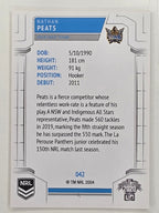 NRL 2020 Elite Base Card #042 Nathan Peats Gold Coast Titans