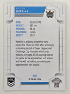 NRL 2020 Elite Base Card #045 KalIum Watkins Gold Coast Titans