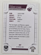 NRL 2020 Elite Base Card #047 Daly Cherry-Evans Manly Warringah Sea Eagles