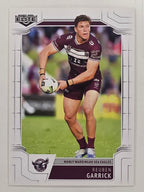 NRL 2020 Elite Base Card #049 Reuben Garrick Manly Warringah Sea Eagles