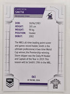 NRL 2020 Elite Base Card #063 Cameron Smith Melbourne Storm