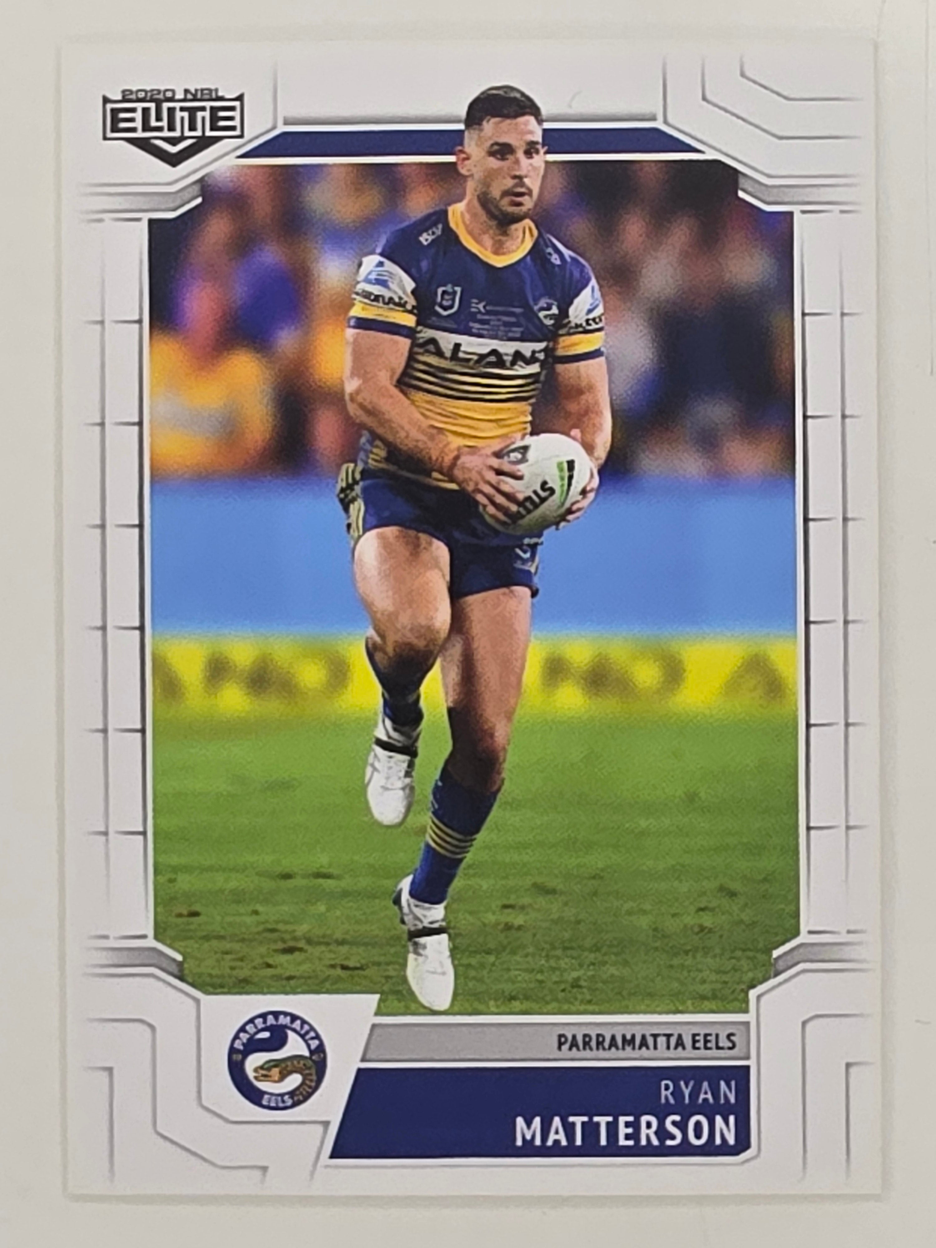 NRL 2020 Elite Base Card #089 Ryan Matterson Parramatta Eels