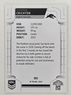 NRL 2020 Elite Base Card #093 Stephen Crichton Penrith Panthers