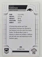 NRL 2020 Elite Base Card #095 Apisai Koroisau Penrith Panthers