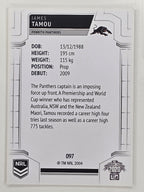 NRL 2020 Elite Base Card #097 James Tamou Penrith Panthers