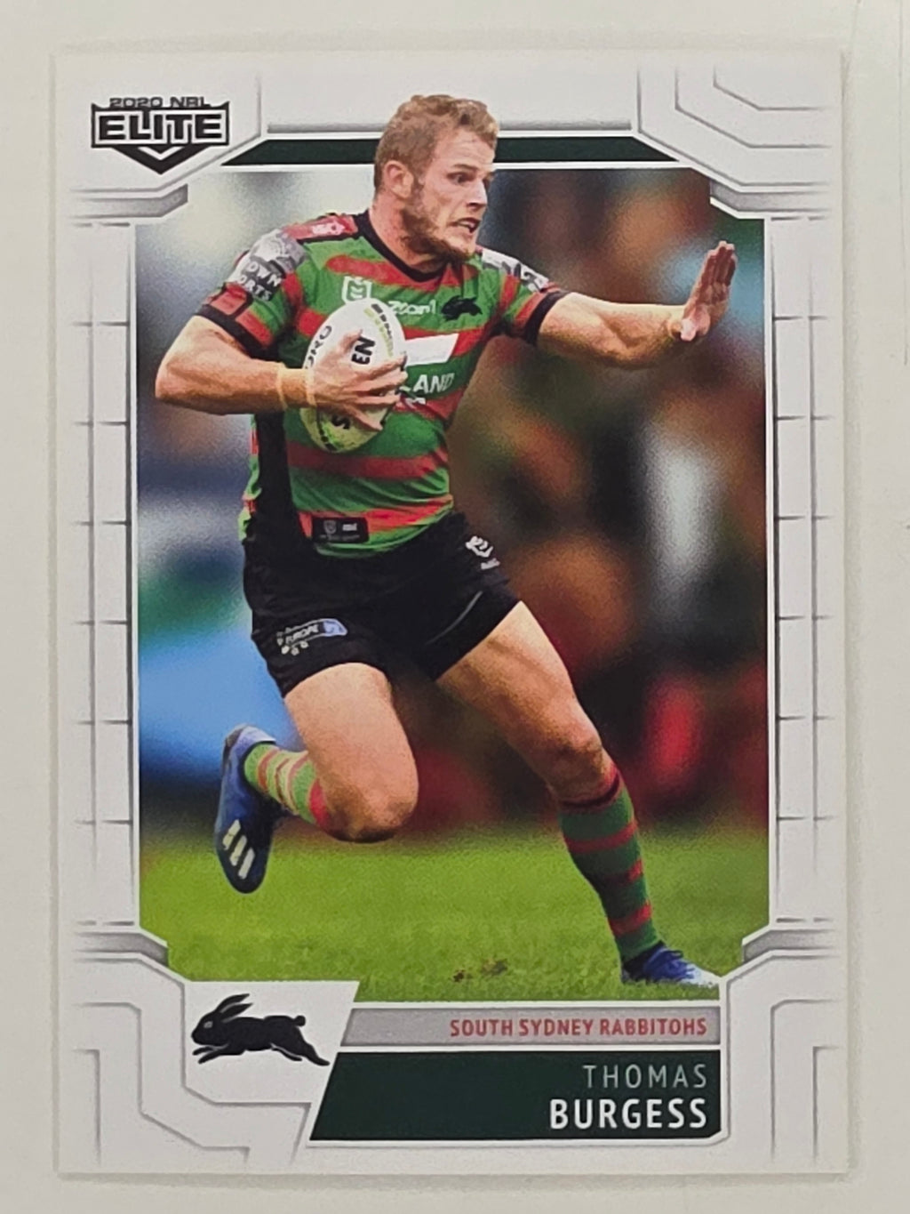 NRL 2020 Elite Base Card #101 Thomas Burgess South Sydney Rabbitohs
