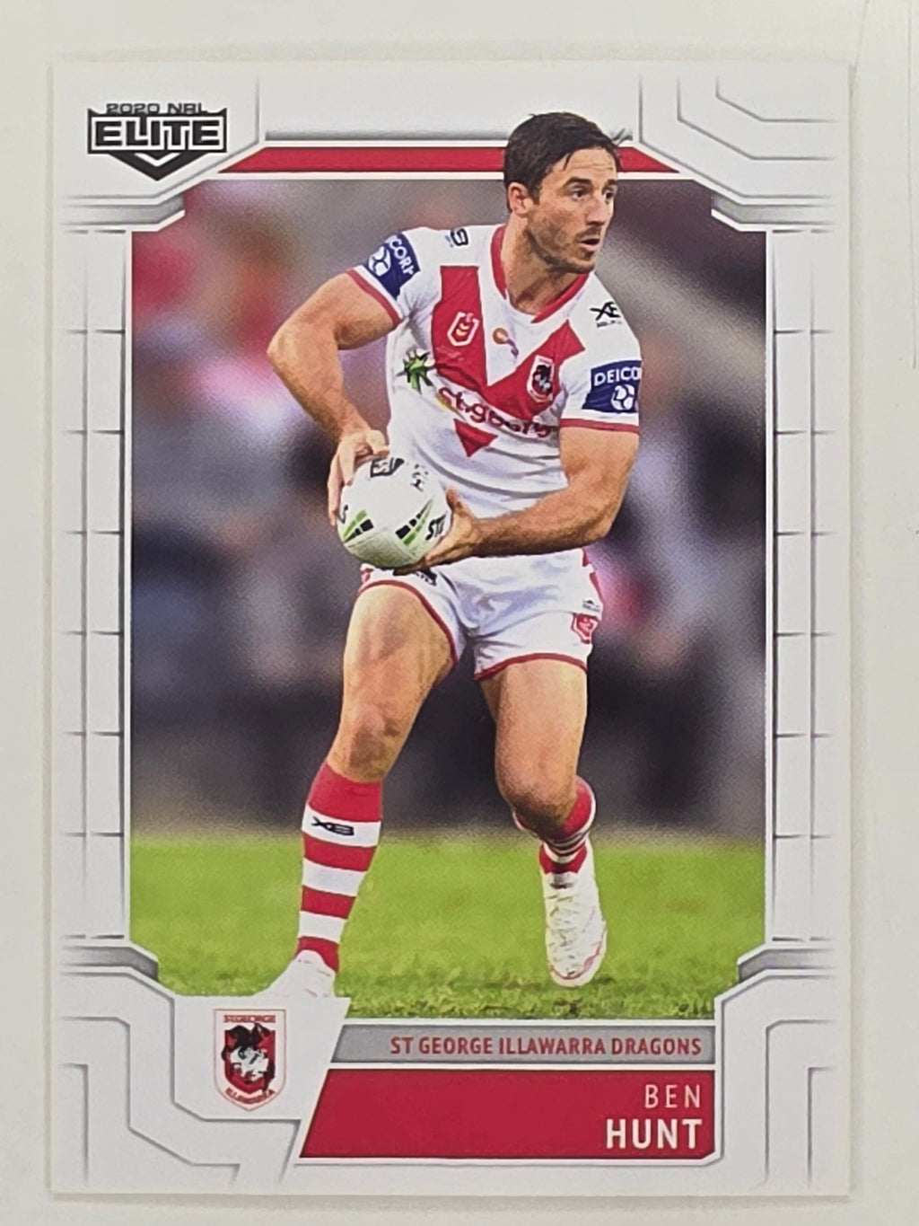 NRL 2020 Elite Base Card #112 Ben Hunt St George Illawarra Dragons
