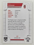 NRL 2020 Elite Base Card #117 Paul Vaughan St George Illawarra Dragons