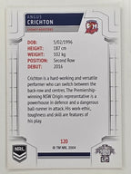NRL 2020 Elite Base Card #120 Angus Crichton Sydney Roosters