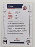 NRL 2020 Elite Base Card #122 Jake Friend Sydney Roosters