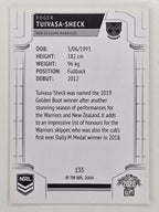 NRL 2020 Elite Base Card #135 Roger Tuivasa-Sheck New Zealand Warriors