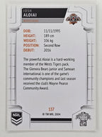 NRL 2020 Elite Base Card #137 Josh Aloiai Wests Tigers