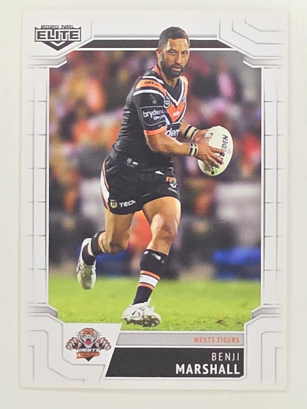 NRL 2020 Elite Base Card #140 Benji Marshall Wests Tigers