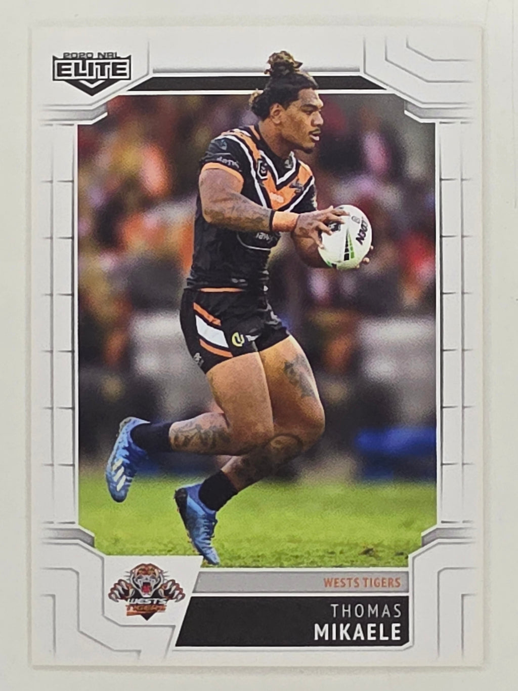 NRL 2020 Elite Base Card #141 Thomas Mikaele Wests Tigers
