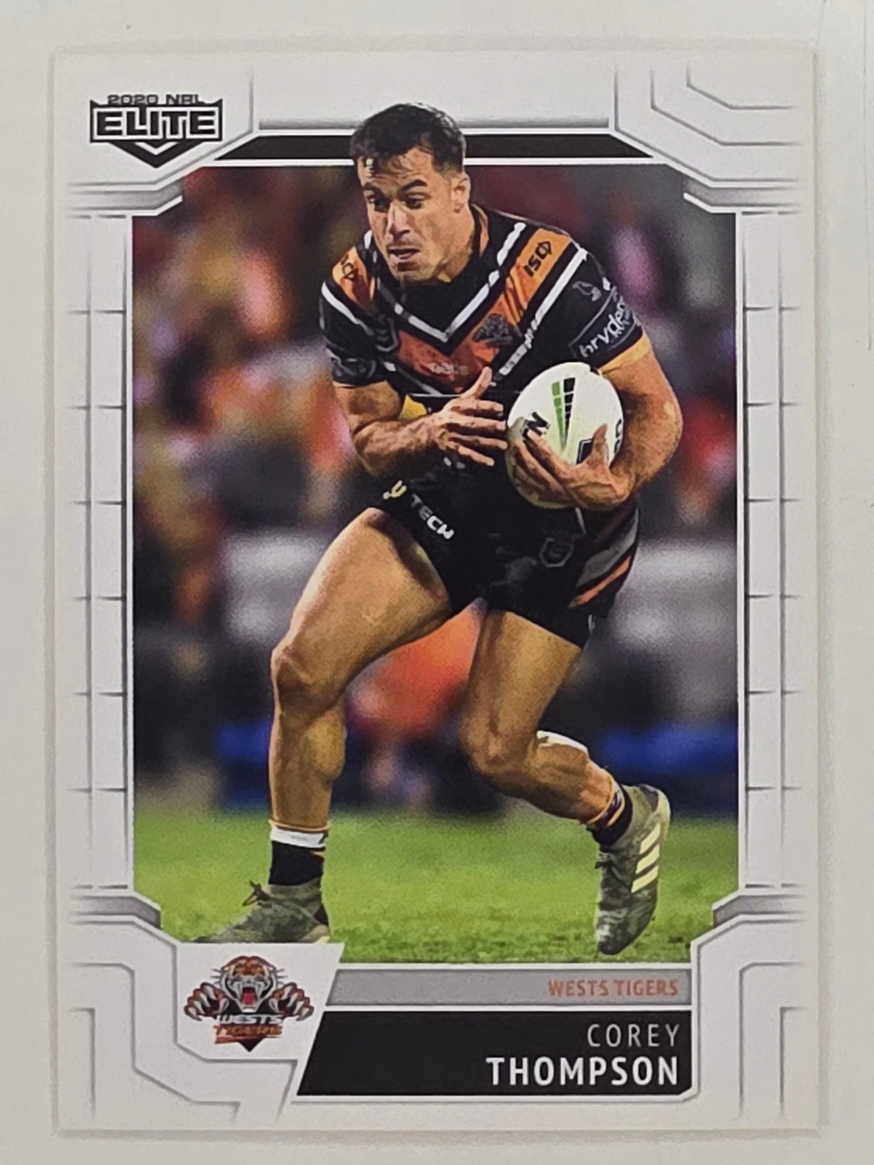 NRL 2020 Elite Base Card #143 Corey Thompson Wests Tigers