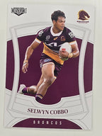 NRL 2023 Elite Base Card #004 Selwyn Cobbo Brisbane Broncos