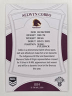 NRL 2023 Elite Base Card #004 Selwyn Cobbo Brisbane Broncos