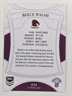 NRL 2023 Elite Base Card #009 Reece Walsh Brisbane Broncos