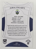 NRL 2023 Elite Base Card #011 Jamal Fogarty Canberra Raiders