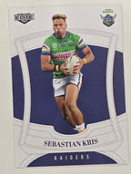NRL 2023 Elite Base Card #012 Sebastian Kris Canberra Raiders