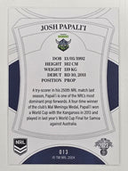 NRL 2023 Elite Base Card #013 Josh Papali’i Canberra Raiders