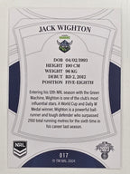 NRL 2023 Elite Base Card #017 Jack Wighton Canberra Raiders