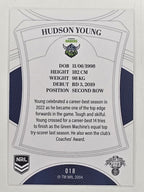 NRL 2023 Elite Base Card #018 Hudson Young Canberra Raiders