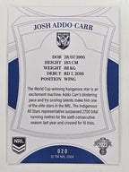 NRL 2023 Elite Base Card #020 Josh Addo-Carr Canterbury Bankstown Bulldogs