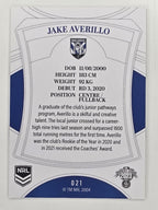 NRL 2023 Elite Base Card #021 Jake Averillo Canterbury Bankstown Bulldogs