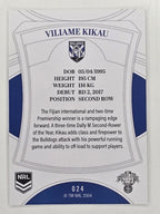 NRL 2023 Elite Base Card #024 Viliame Kikau Canterbury Bankstown Bulldogs