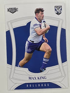 NRL 2023 Elite Base Card #025 Max King Canterbury Bankstown Bulldogs