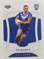 NRL 2023 Elite Base Card #026 Jacob Kiraz Canterbury Bankstown Bulldogs