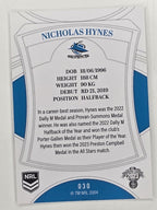 NRL 2023 Elite Base Card #030 Nicho Hynes Cronulla Sutherland Sharks